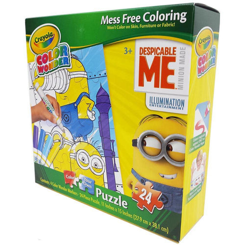 Crayola Color Wonder Despicable Me Puzzle [24 Pieces] - ilovealma