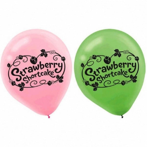 Strawberry Shortcake Party Balloons [6 per Pack]