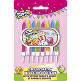 Shopkins Cake Decoration and Candles