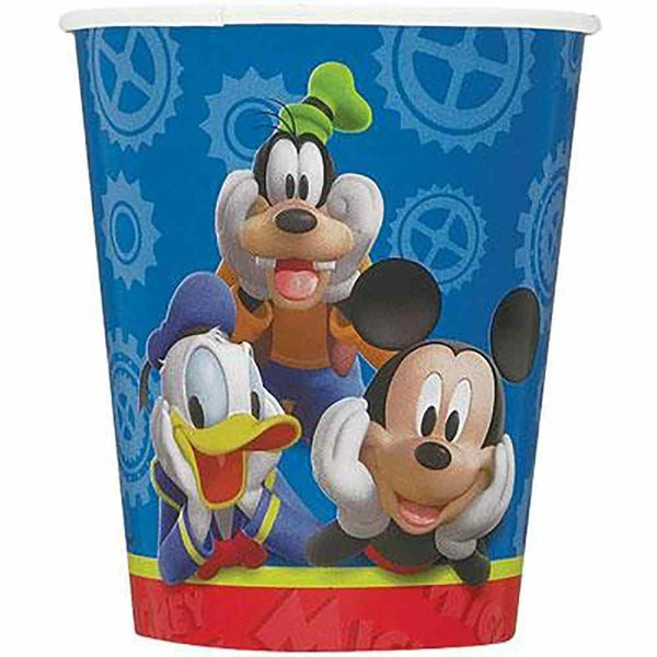 Mickey Mouse Clubhouse 9 oz Paper Cups [8 Per Package]