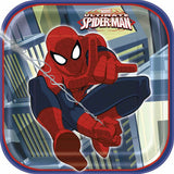 Spider-Man 7 Inch Plates [8 Per Package]