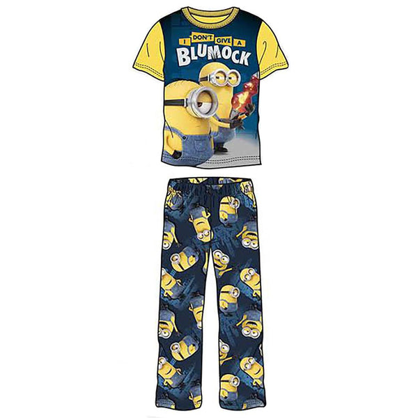 Minions Boys' 2-Piece Pajama Set [Size 7/8 - Medium]