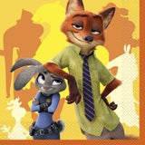 Zootopia Luncheon Napkins [8 Per Pack]