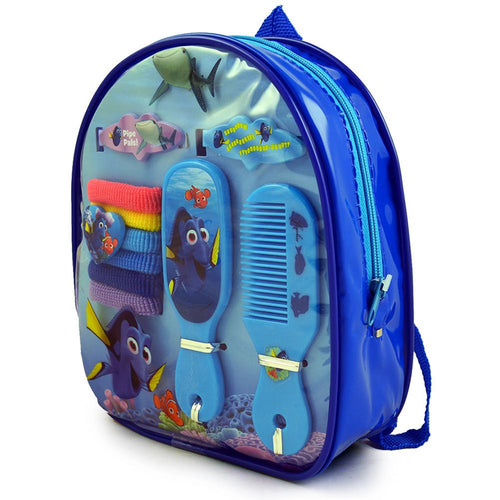 Disney Pixar Finding Dory Backpack 10-Piece Hair Accessory Set