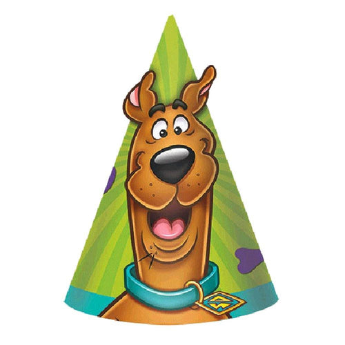 Scooby-Doo Paper Cone Hats [8 Per Pack]