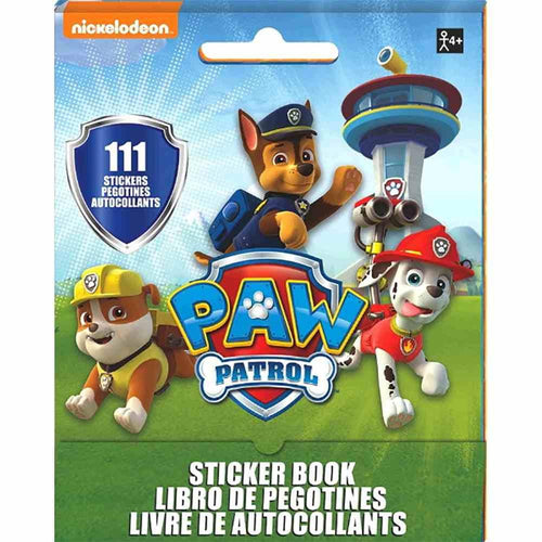 Paw Patrol Sticker Booklet [Contains 111 stickers]