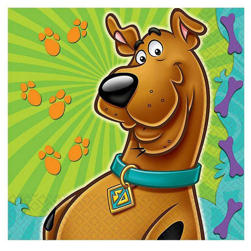 Scooby-Doo Beverage Napkins [16 Per Package]