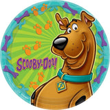 Scooby-Doo 9 Inch Round Plates [8 Per Pack]