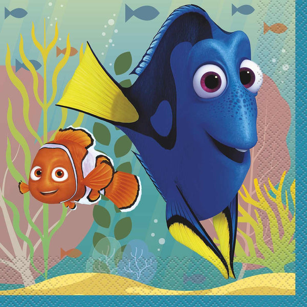 Finding Dory Party Luncheon Napkins [16 per pack]