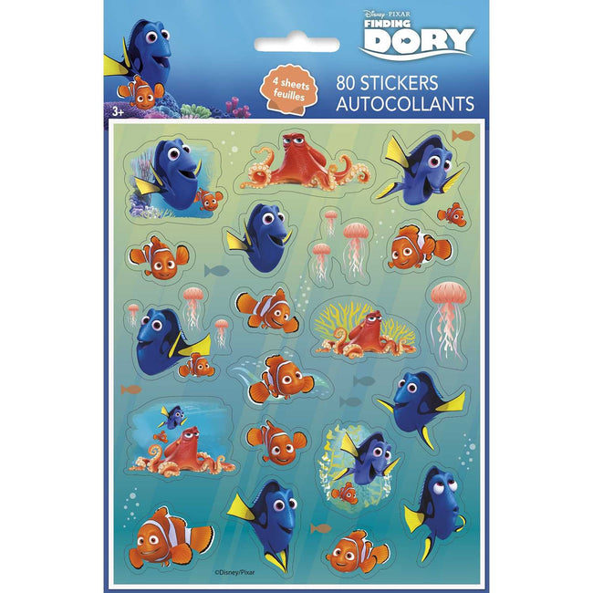 Finding Dory Party Sickers [4 Sheets]