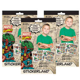 Marvel Comics Stickerland Sticker Set [3 Books]