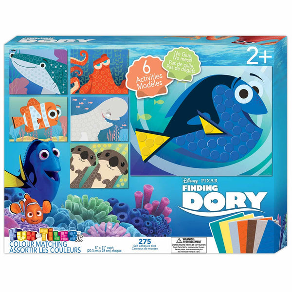 Finding Dory Fun-Tiles Jr. Color Matching Kit