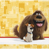 The Secret Life of Pets Beverage Napkins [16 per Pack]