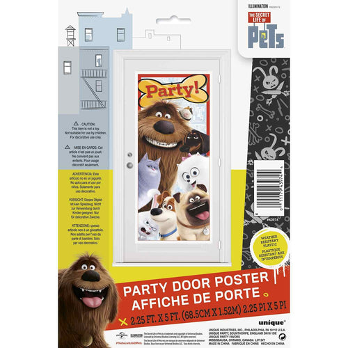 The Secret Life of Pets Party Door Poster