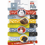 The Secret Life of Pets Stretchy Bracelets [4 per Pack]