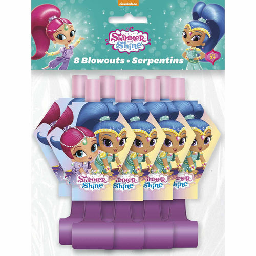 Shimmer and Shine Blowouts [8 per Pack]