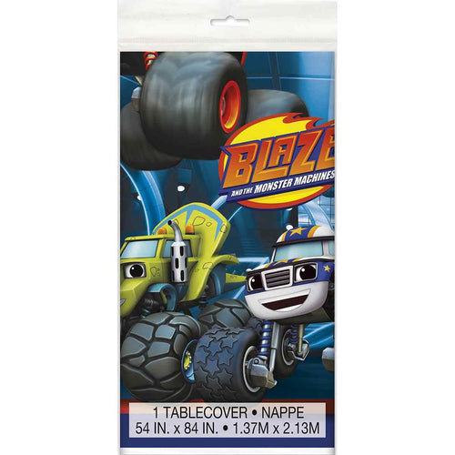 Blaze and the Monster Machines Plastic Table Cover - ilovealma