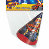 Blaze and the Monster Machines Party Hats [8 per Pack] - ilovealma