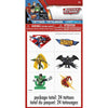 Justice League Temporary Tattoo Sheets [4 per Pack]