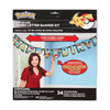 Pokemon Pikachu & Friends Jumbo Add-An-Age Letter Party Banner