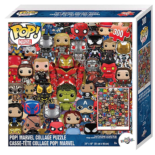 Pop! Marvel Puzzle Collage [300 Pieces]