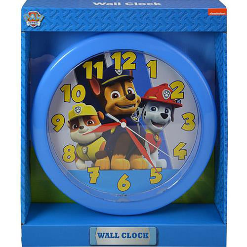 Paw Patrol 10 Inch Round Clock