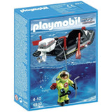 Playmobil Deep Sea Diver with Boat [4910]