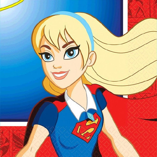 DC Super Hero Girls Beverage Napkins [16 per Pack]