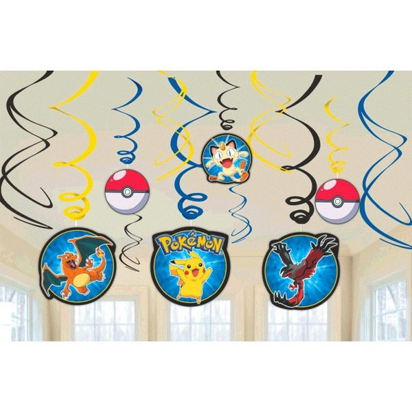 Pikachu & Friends Plastic Swirl Decoration Kit