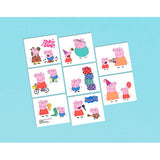 Peppa Pig Tattoo Favors