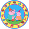 Peppa Pig Dessert 7 Inch Round Plates [8 in a Package]