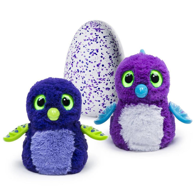 Hatchimals - Hatching Egg - Interactive Creature - Draggle - Blue/Purple Egg