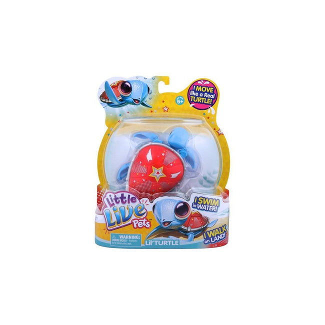 Little Live Pets Lil' Turtle - Super Star the Hero Turtle