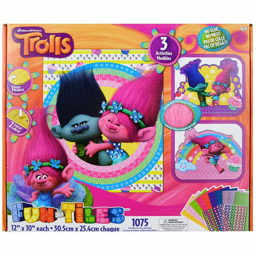 Trolls Fun-Tiles Activity Kit