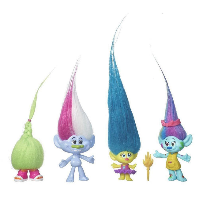 Trolls - Wild Hair Figure Pack