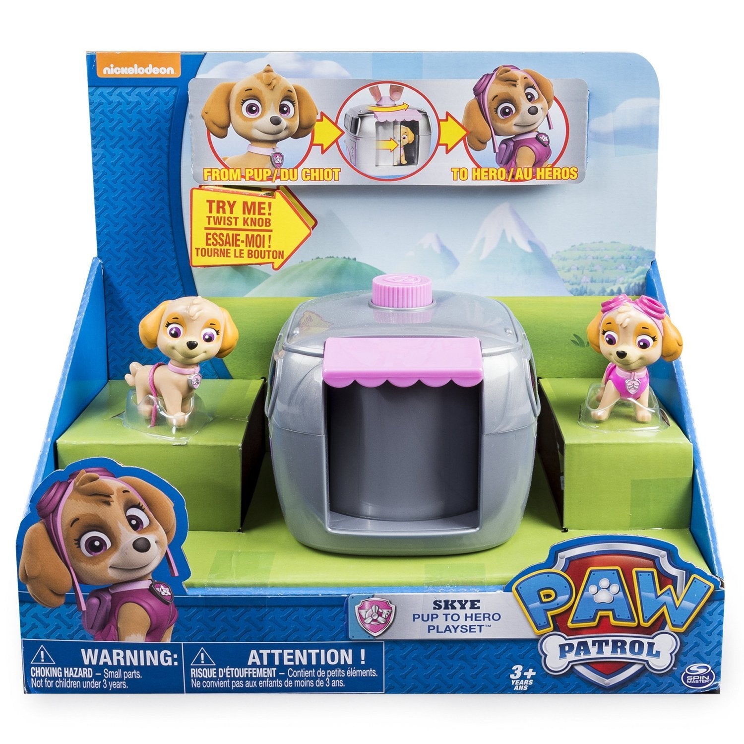 PAW Patrol Hero Pup Core Skye Toy Figure - Interactive Mission Play