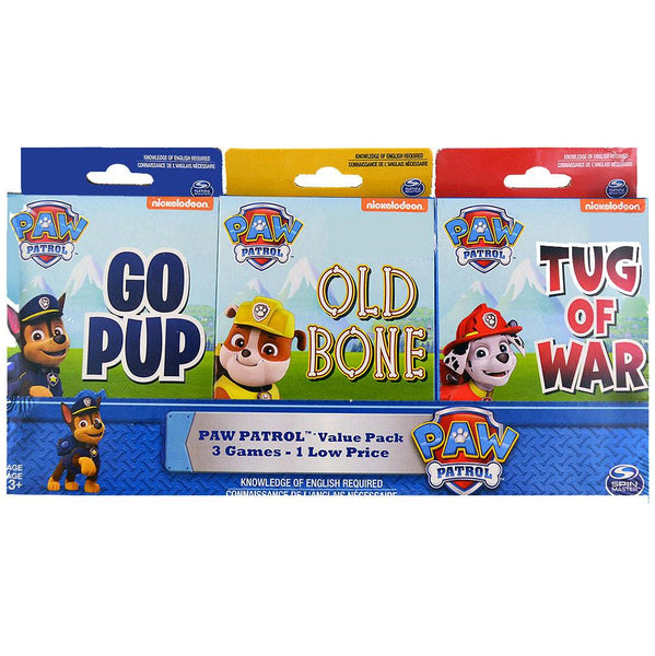 Paw Patrol 3 Card Game Value Pack