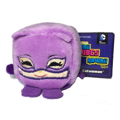 Kawaii Cubes DC Comics Catwoman Plush