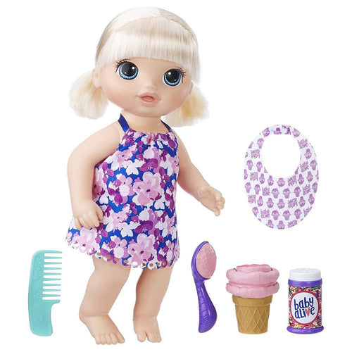 Baby Alive Magical Scoops Doll - Blonde - ilovealma
