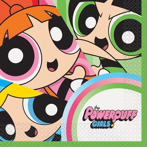 Powerpuff Girls Luncheon Napkins [16 per Pack]