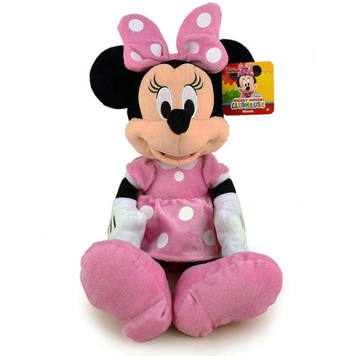 Disney Mickey Mouse Clubhouse Minnie Mouse Plush - Pink Polka Dot Dress