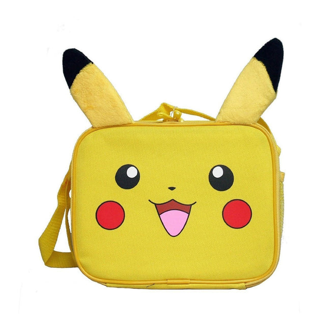 Pokemon Nintendo Plush Pikachu Lunch Bag