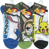 Pokemon Pikachu Toddler Socks (Size 6-8.5) - 3 Pairs