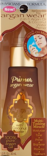 Physicians Formula Argan Wear 2-in-1 Argan Oil and Coconut Water Primer, 1 Fluid Ounce