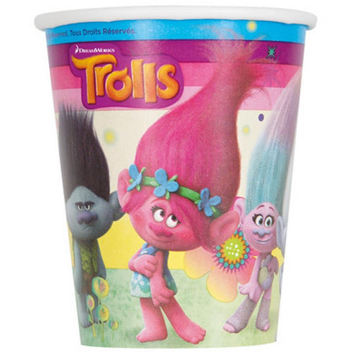 Trolls 9oz Party Cups [8 per Pack]