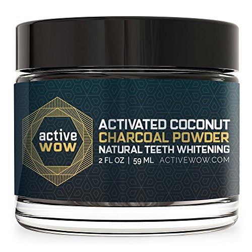 Active Wow Teeth Whitening Charcoal Powder Natural - ilovealma