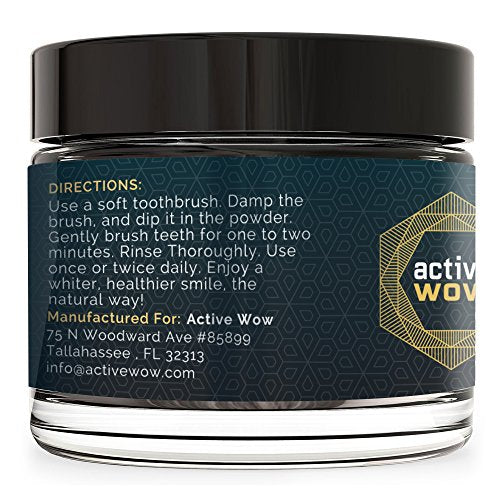 Active Wow Teeth Whitening Charcoal Powder Natural - ilovealma