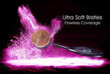 Makeup Brushes by HanZá - 10 PIECE Professional Oval Makeup Brush Sets For Powder, Blush, Foundation, Concealer, Eyeliner, Eye Shadow, Etc. Easily Blends and Contours Cosmetics