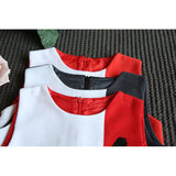 Bear Leader Girls Dress 2016 Fashion Style Cartoon Cats Dress Sleeveless Wool Outwears O-neck Embroidery Children Clothing 3-7Y - ilovealma