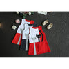 Bear Leader Girls Dress 2016 Fashion Style Cartoon Cats Dress Sleeveless Wool Outwears O-neck Embroidery Children Clothing 3-7Y - ilovealma